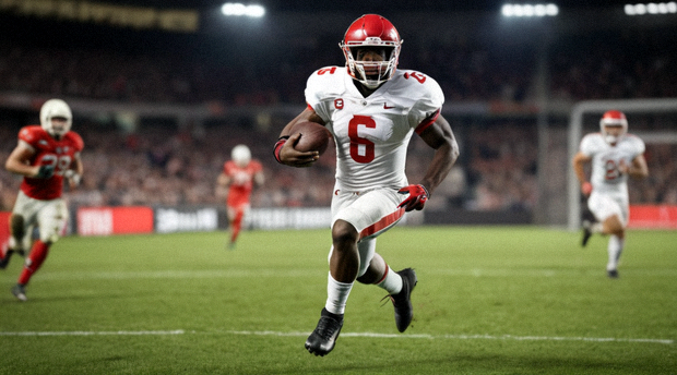 球队与球员分析解决方案展示的足球运动员在比赛中奔跑的画面